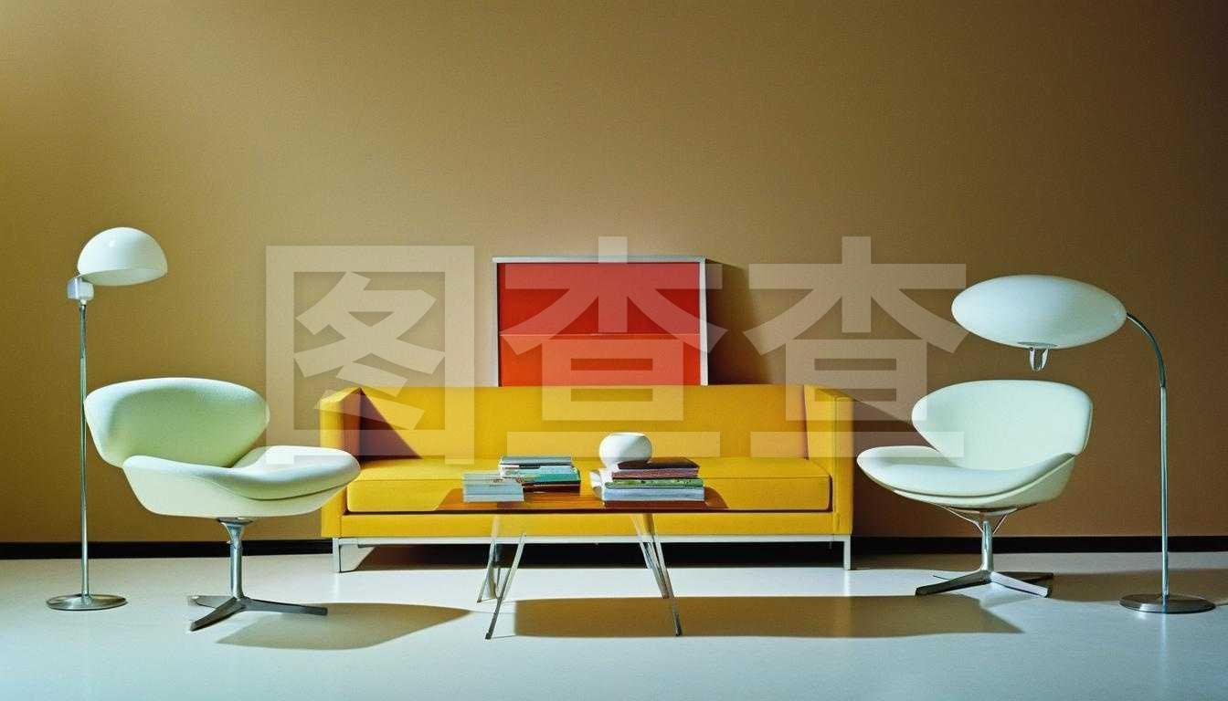1960年代极简抽象家具销售目录产品摄影工作室灯光Velvia 100